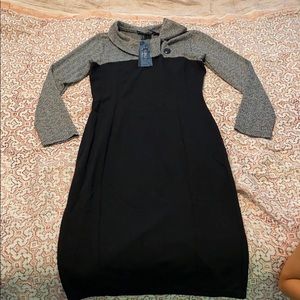 Homeyee houndstooth retro bodycon dress